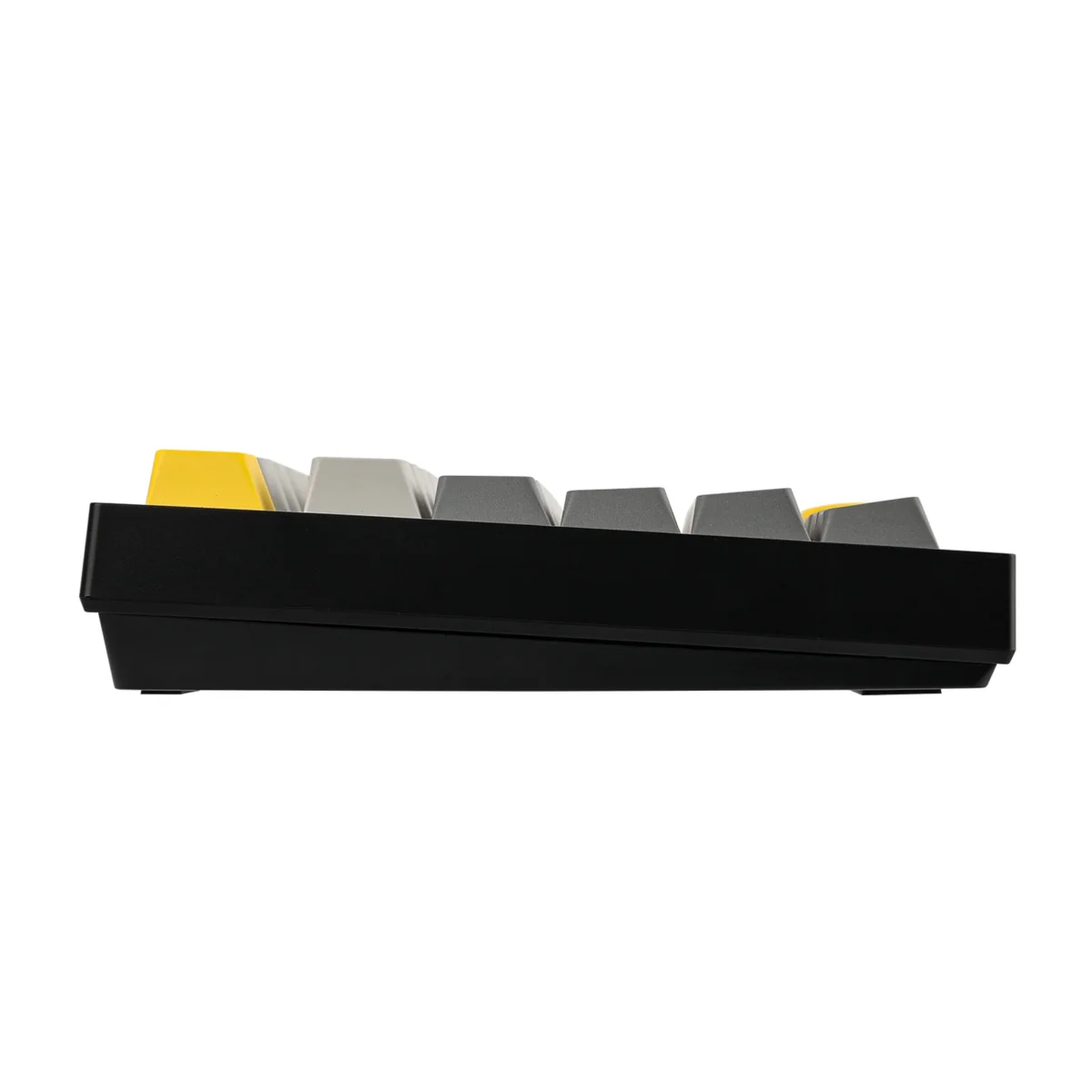 Ajazz AK820 Pro Gris : Clavier mécanique 75% avec montage Gasket, connectivité Bluetooth 5.1/2.4G sans fil et USB-C filaire. Parfait pour gaming et travail, avec une frappe fluide et un design élégant.