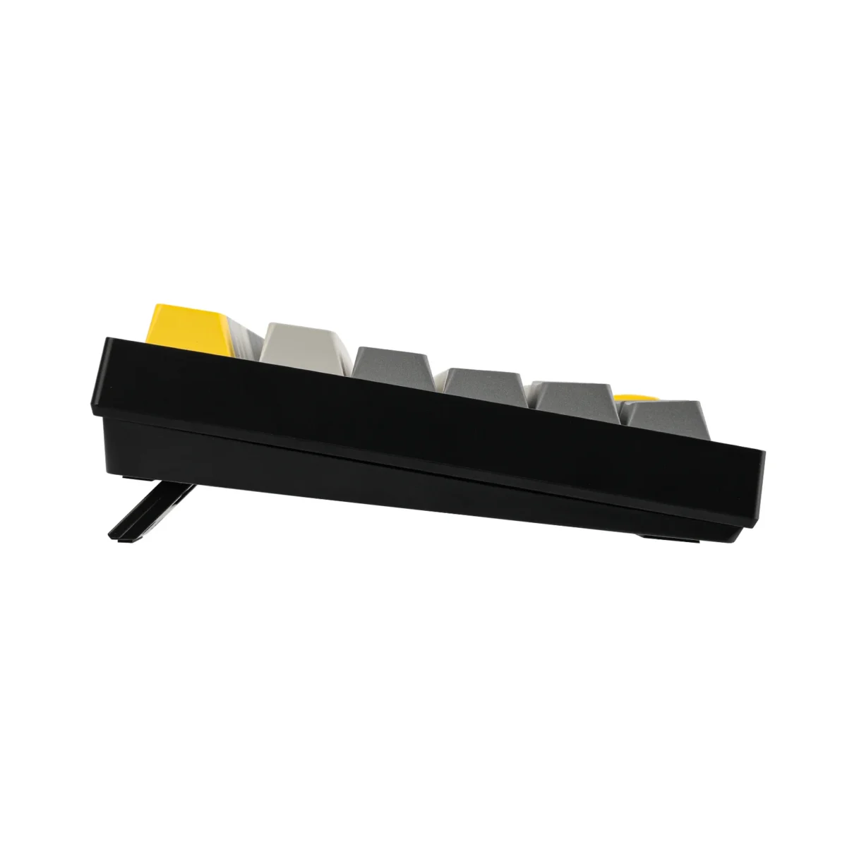 Ajazz AK820 Pro Gris : Clavier mécanique 75% avec montage Gasket, connectivité Bluetooth 5.1/2.4G sans fil et USB-C filaire. Parfait pour gaming et travail, avec une frappe fluide et un design élégant.