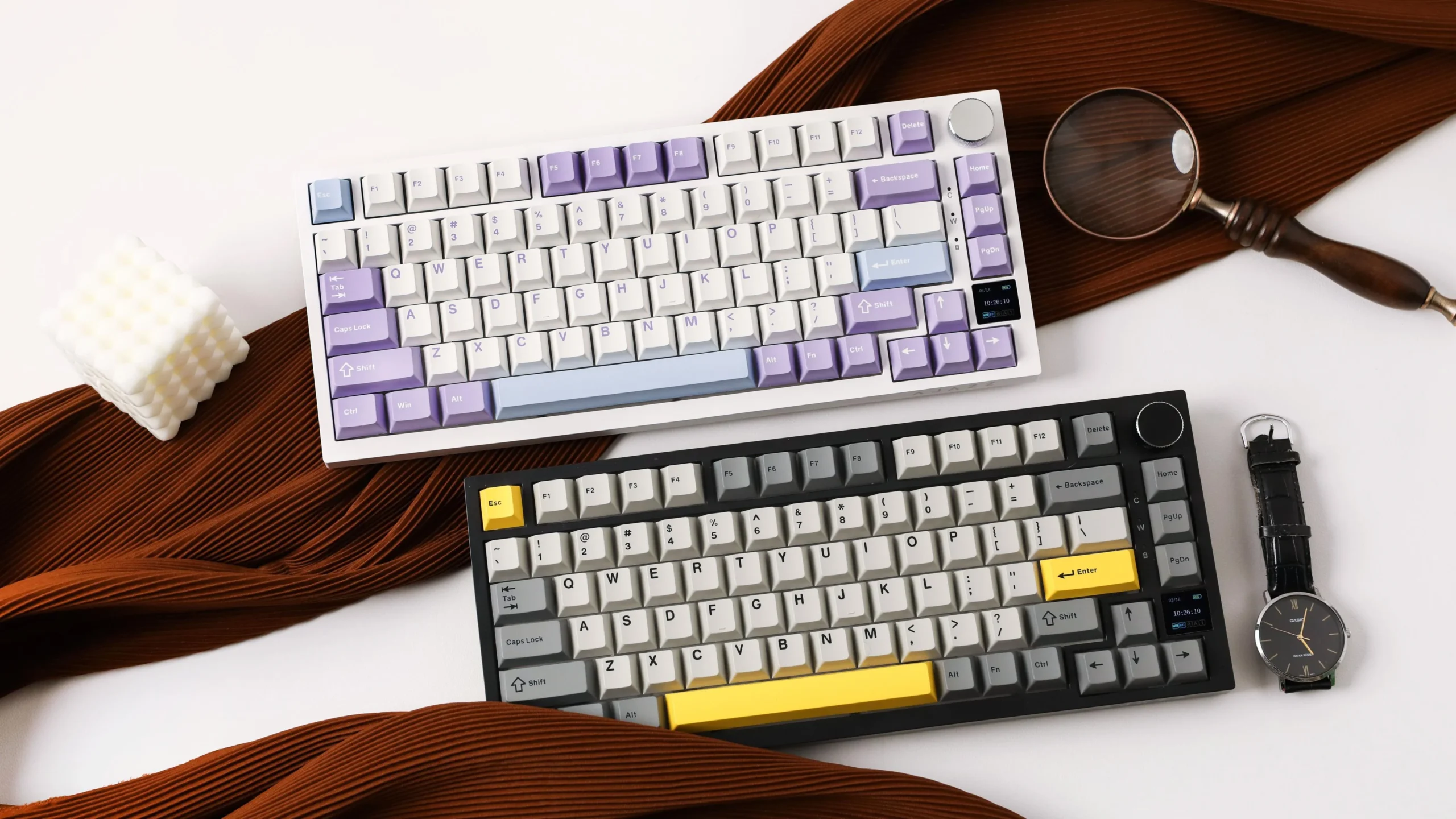 🎮 Clavier Mécanique Ajazz AK820 Pro Gray | Édition Premium sur Gaming-Shop.fr