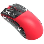 Attack Shark R1 – Souris Gaming Rouge Tri-mode Ultra-rapide 1000Hz