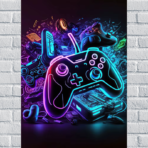 Affiche E-Sport Néon