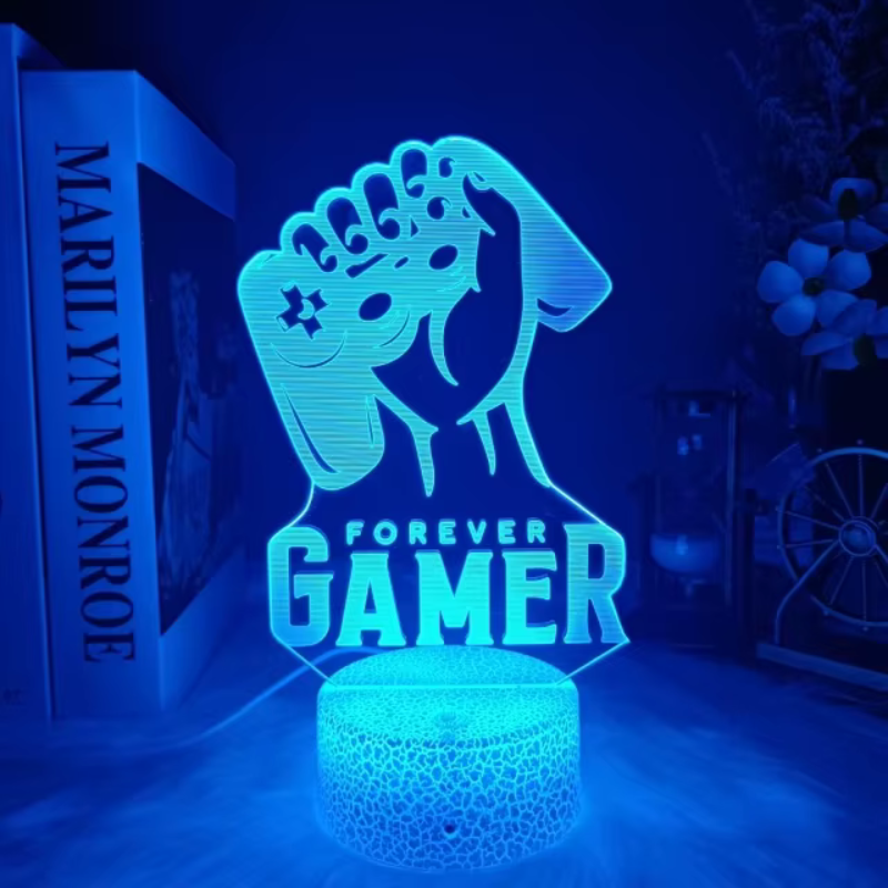 Lampe Gamer 3D