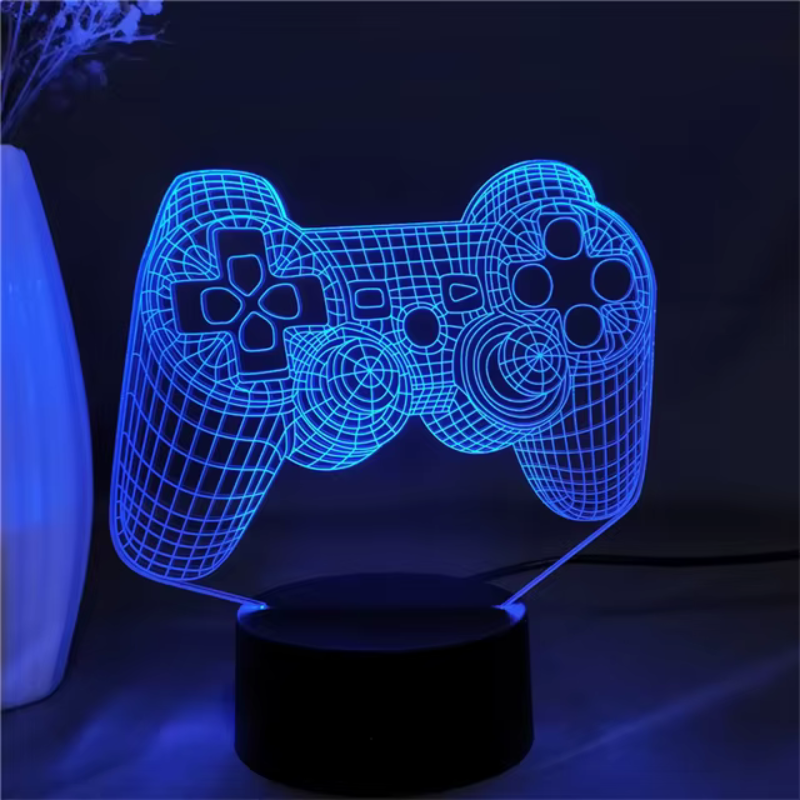 Lampe Stream Setup | Gaming LED 3D | Veilleuse USB