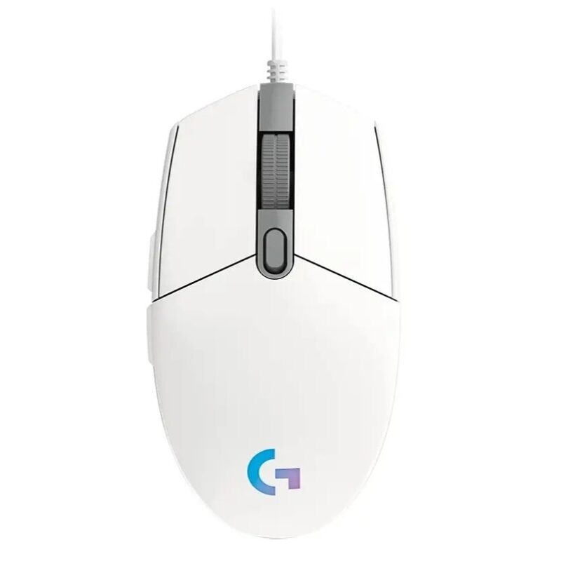 Logitech G102 Gaming Mouse – Blanc avec Précision 8000 DPI