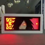 Boite Lumineuse Uchiha Madara