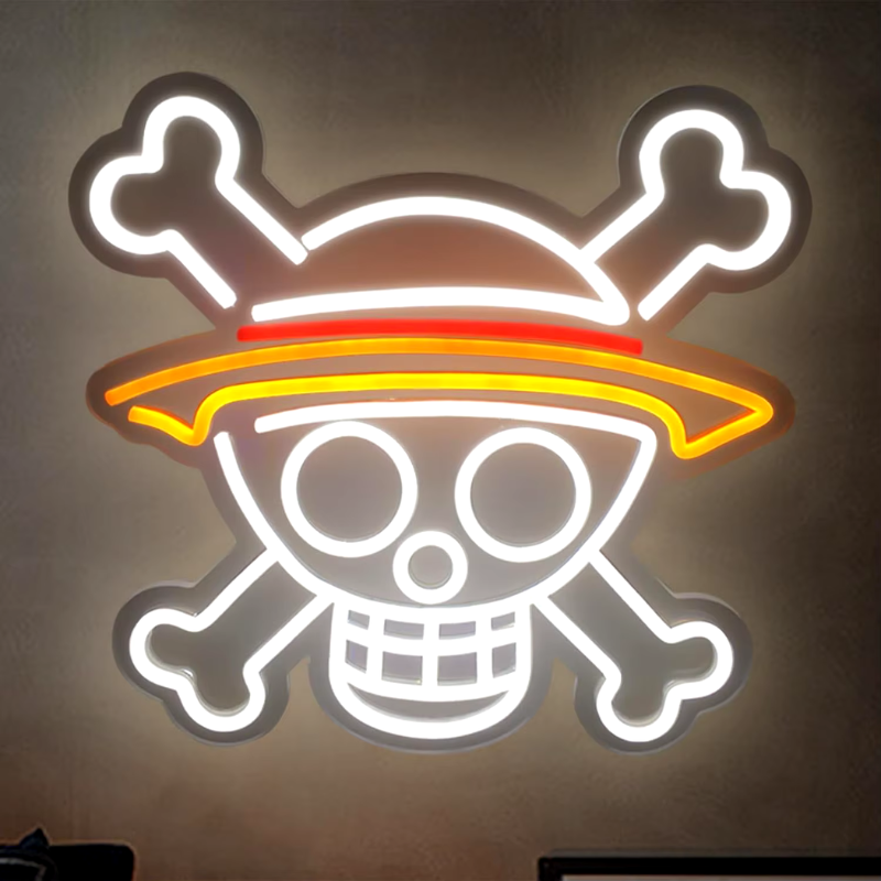 Enseigne Néon Skull LED