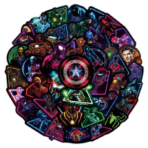 Spider-Man Neon Stickers