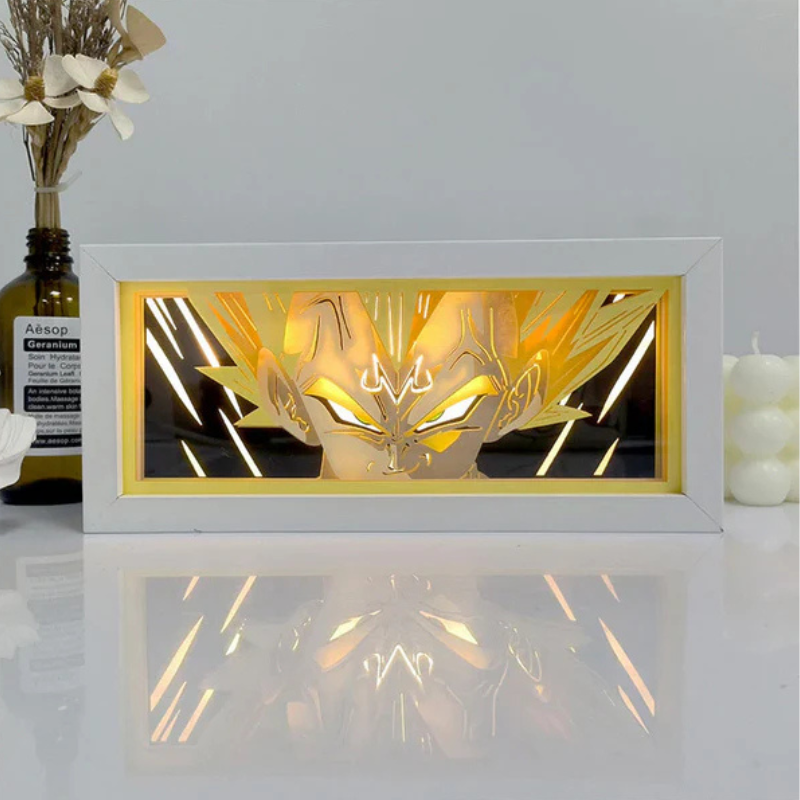 Boite Lumineuse Majin Vegeta