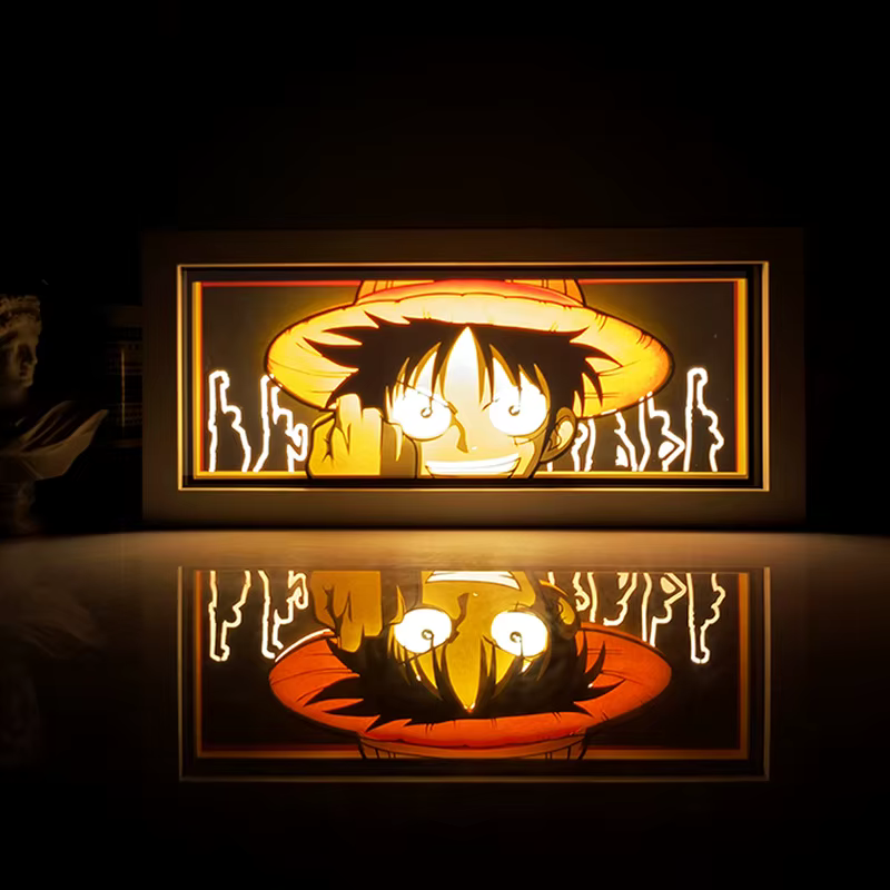 Boite Lumineuse Monkey D. Luffy