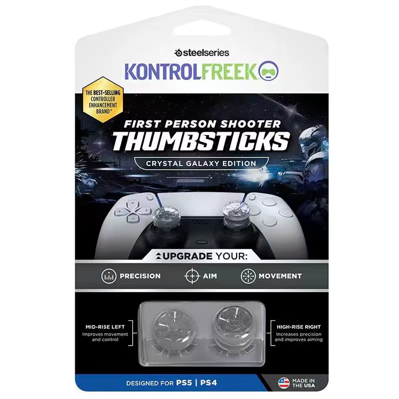 Crystal Galaxy Thumb Grip Caps