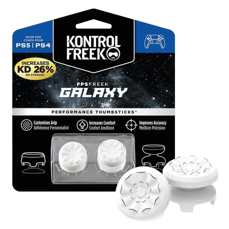 FPS Freek Galaxy Blanc Thumb Grip Caps