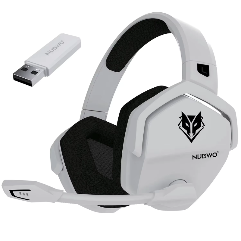 casque-gaming-sans-fil-nubwo-g06-Blanc